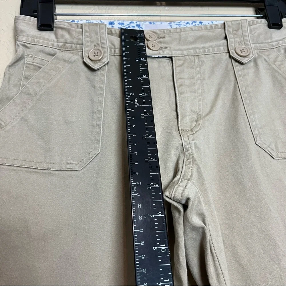 5 for $30 Old navy girl boot cut mid rise uniform pants‎ size 8-1/2